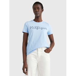 

Playera Con Estampado De Cuerdas Distintivo De Mujer Talla: M