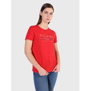 

Playera Con Firma Bordada De Mujer Talla: L