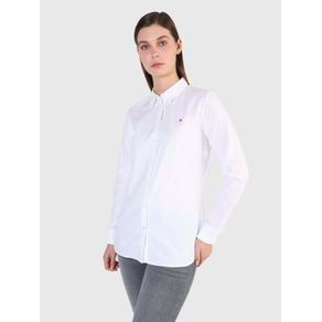 

Camisa Con Logo Bordado De Mujer Talla: L