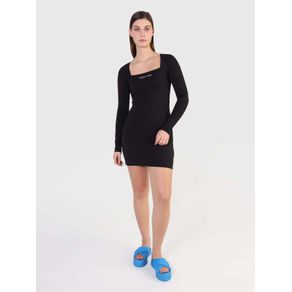 

Vestido Logo Bordado De Mujer Talla: L