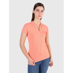 

Polo Con Logo En Relieve De Mujer Talla: L