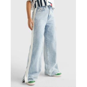 

Jeans Claire Anchos De Talle Alto Y Reciclados De Mujer Talla: 24