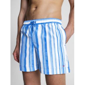 

Traje De Baño A Rayas De Medio Largo Essential De Hombre Talla: L