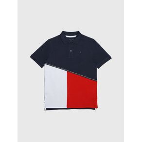 

Polo Con Logo Bordado De Niño Talla: L