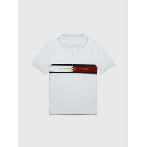 

Polo Adaptive Con Logo Bordado Tommy Hilfiger De Niño Talla: L