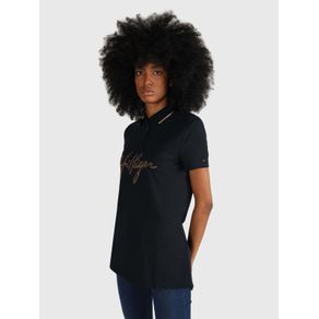 

Polo Con Aplicaciones En Logo De Mujer Talla: L