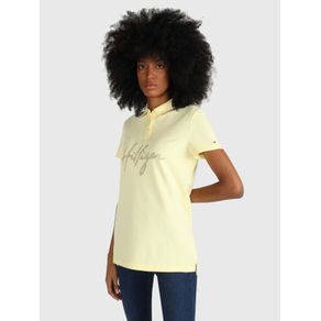 

Polo Con Aplicaciones En Logo De Mujer Talla: L
