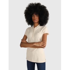 

Polo Con Logo En Contraste Tommy Hilfiger De Mujer Talla: M