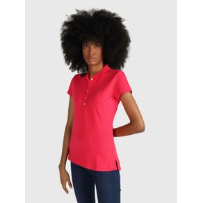 

Polo Con Logo En Contraste De Mujer Talla: L