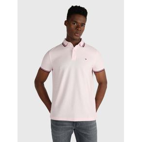 

Polo Con Franjas Distintivas De Hombre Talla: L