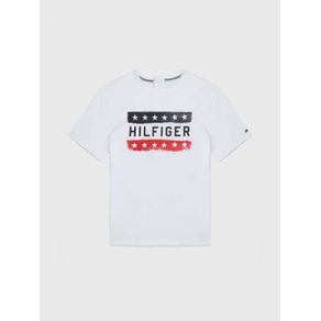 

Playera Adaptive Logo Estampado Tommy Hilfiger De Hombre Talla: M