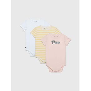 

Paquete De Pañaleros Con Logo Bordado De Bebé Talla: 0-3M