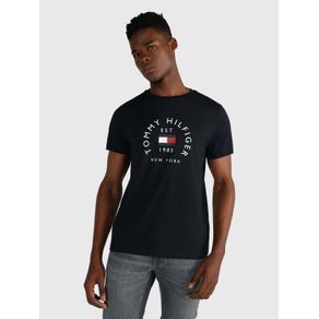 

Playera Con Logo Estampado Tommy Hilfiger De Hombre Talla: M