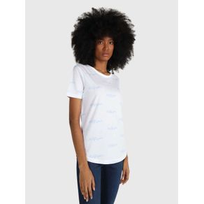 

Playera Con Monograma Estampado De Mujer Talla: L