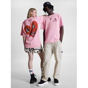 

Playera Tommy X Keith Haring De Diseño Dual Gender Talla: L