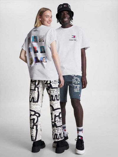 PLAYERA-TOMMY-X-KEITH-HARING-DE-DISEÑO-DUAL-GENDER