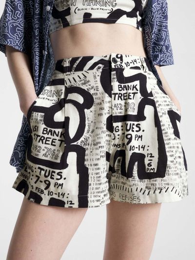SHORTS-TOMMY-X-KEITH-HARING-DE-MUJER