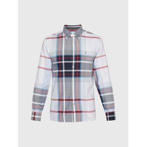 

Camisa Con Diseño A Cuadros Tommy Hilfiger De Hombre Talla: M