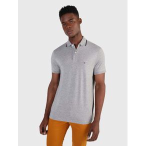 

Polo De Punto Con Cuello Ribeteado De Hombre Talla: L