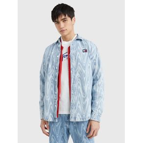 

Camisa Vaquera De Remolinos Y Corte Informal De Hombre Talla: L