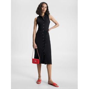 

Vestido Tipo Polo Midi Sin Mangas De Mujer Talla: L
