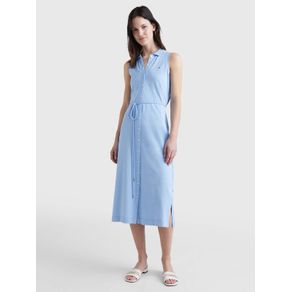 

Vestido Tipo Polo Midi Sin Mangas De Mujer Talla: M