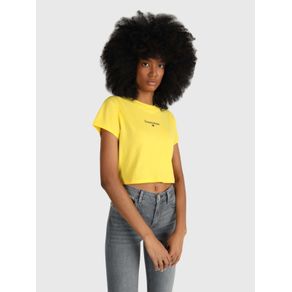 

Playera Essential De Corte Cropped Con Logo De Mujer Talla: L