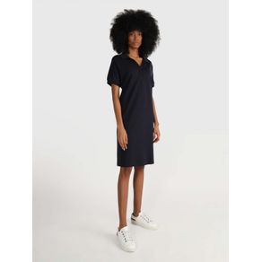 

Vestido Tipo Polo De Rayas Con Corte Amplio De Mujer Talla: L