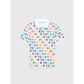 

Polo Adaptive Con Monograma Estampado Tommy Hilfiger De Niño Talla: L