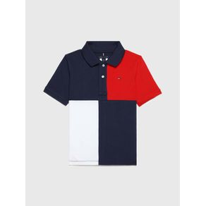 

Polo Adaptive Con Logo Bordado De Niño Talla: L