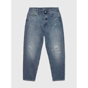 

Jeans Adaptive Mom Jean Con Logo Bordado De Mujer Talla: 10