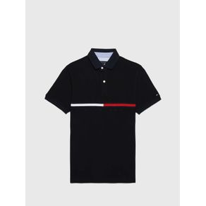 

Polo Adaptive Con Franja Distintiva De Hombre Talla: L