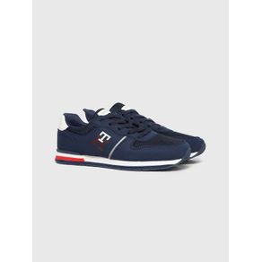 

Tenis Con Logo Estampado Tommy Hilfiger De Niños Unisex Talla: 26