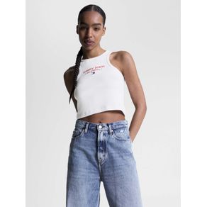 

Camiseta Cropped Sin Mangas Con Logo De Mujer Talla: L