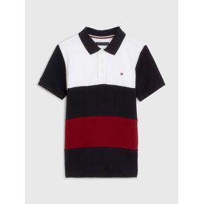 

Polo De Crepé Global Stripe De Niño Talla: 10