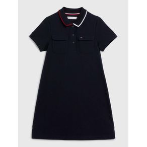 

Vestido Polo Global Stripe De Niña Talla: 12