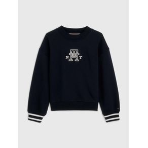 

Sudadera Con Aplicación Del Monograma Th De Niña Talla: 10