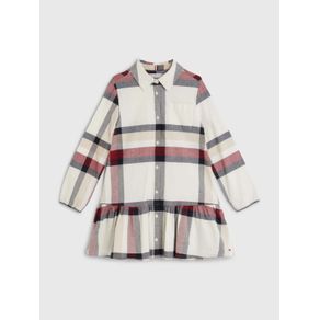 

Vestido Camisero De Cuadros De Niña Talla: 10