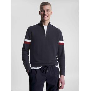 

Suéter Global Stripe De Cuello Perkins Tommy Hilfiger De Hombre Talla: M