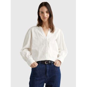 

Blusa Con Cuello De Pico De Mujer Talla: 32