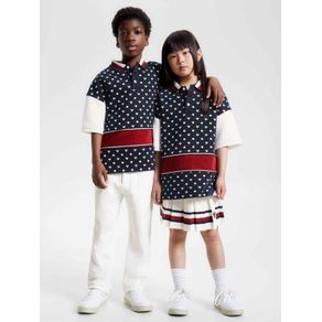 

Polo Dual Gender De Lunares Disney X Tommy De Niños Talla: 12-14