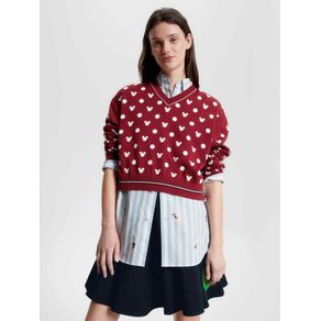 

Suéter Disney X Tommy De Lunares Y Corte Amplio De Mujer Talla: L