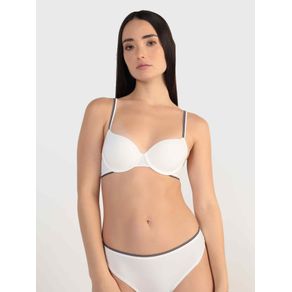 

Sujetador De Media Copa Con Cinta Distintiva De Mujer Talla: 70/B