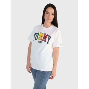 

Playera De Corte Amplio Con Logo De Mujer Talla: L