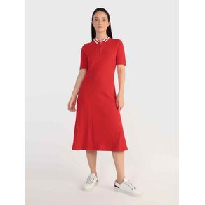 

Vestido Tipo Polo Con Cremallera En La Tapeta De Mujer Talla: M