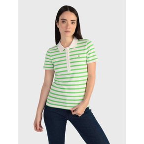 

Polo 1985 De Rayas Con Corte Slim De Mujer Talla: L