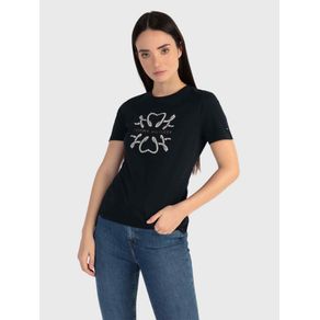 

Playera De Corte Slim De Mujer Talla: M