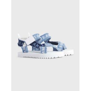 

Sandalias de denim de mujer Talla: 23