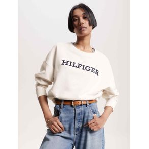 

Sudadera con bordado del monotipo Hilfiger de mujer Talla: L