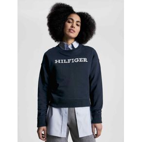 

Sudadera con bordado del monotipo Hilfiger de mujer Talla: L